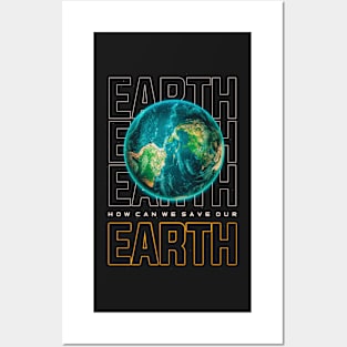 Planet Earth Posters and Art